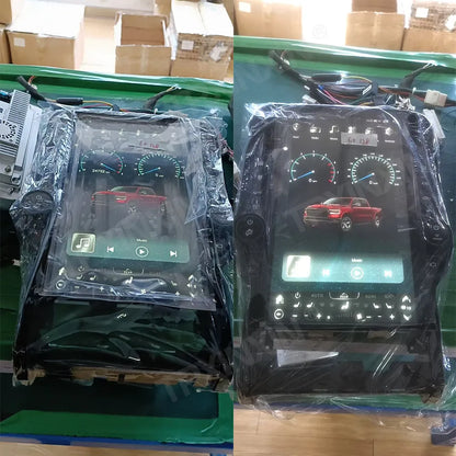 Android 13 Car Multimedia Radio Vertical Screen GPS Navigation For Dodge RAM 2018-2022 Car Radio Auto Stereo 4G WiFi Head Unit