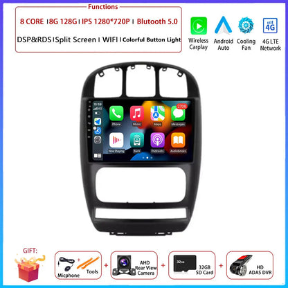 for Chrysler Voyager RG RS Town & Country RS 2000 - 2007 Android Auto Carplay Car Radio Multimedia Player GPS Navi DSP Stereo