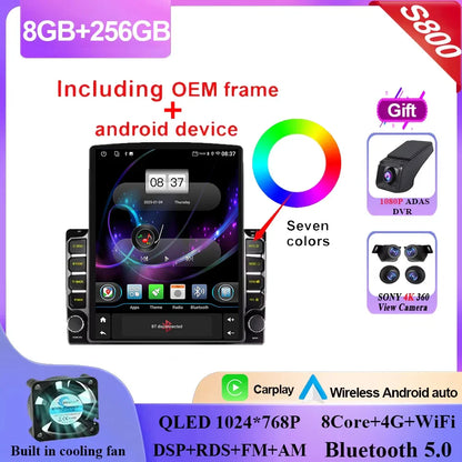 Car Radio Android 14 For Jeep Cherokee 5 KL 2014 - 2018 Auto Multimedia Video Player Navigation GPS carplay No 2din DVD 5G  Wifi