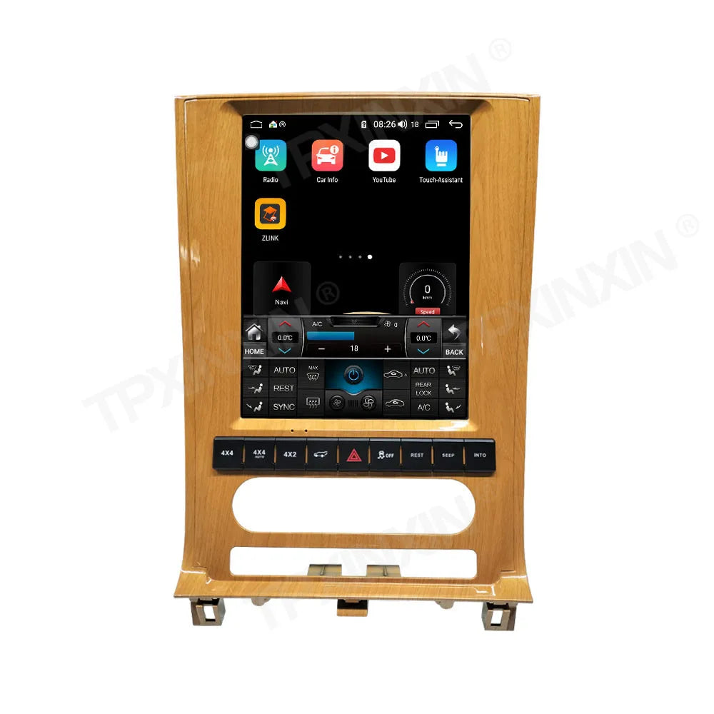 Android 13.0 Auto Multimedia Player Screen For Lincoln Navigator 2010-2013 Carplay Car Radio 12.1 Inch GPS Navigation Head Unit
