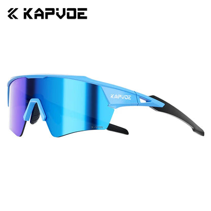 Kapvoe New Photochromic Cycling Sunglasses Men Women MTB Glasses UV400 Bicycle Eyewear Outdoor Sports Running Road Bike Goggles