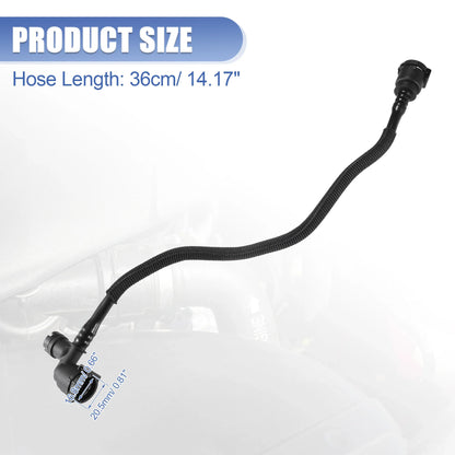 UXCELL Car Heater Hose Radiator Expansion Tank Pipe for BMW X1 X2 for Mini Cooper No.17127617366