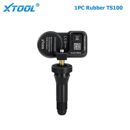 XTOOL TS100 TPMS Sensor Rubber Version 433MHZ & 315MHZ Tire Pressure Sensor Monitor Tester Tools Work With XTOOL TP150 IP819TP