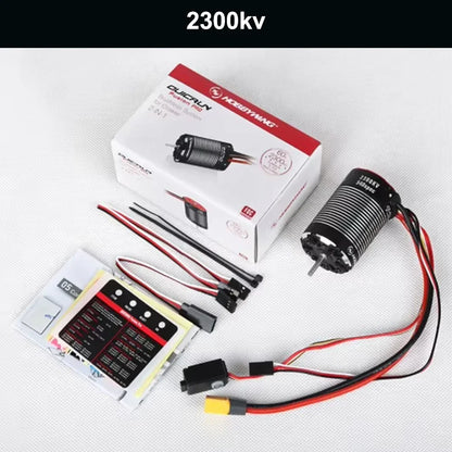 HobbyWing QuicRun Fusion PRO 540 60a 2300KV waterproof two in one brushless motor suitable for 1:10 TRX-4 SCX10 RC vehicles