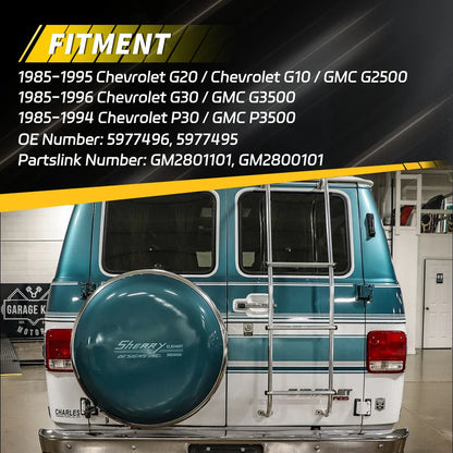 Rear & Front  Side Marker Lights Tail Lights For 1985-1995 Chevrolet G10 G20 G30 P20 P30 GMC G1500 G2500 G3500 P2500 P3500  Van