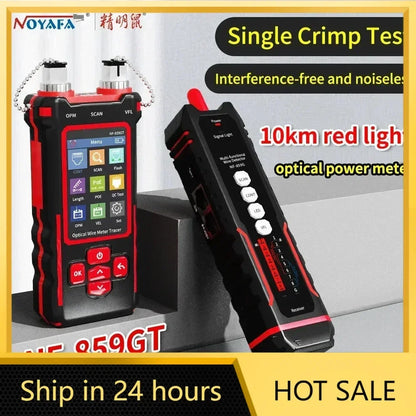 NF-859GT Line Finder Network Cable Length Breakpoint Test Red Light Power Meter Integrated Machine Multi functional Line Finder power tools