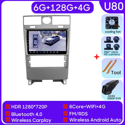 Android13 For Lincoln Navigator 2003 - 2009 Car Radio Video Multimedia Player Navigation Carplay GPS WIFI BT Stereo NO 2din DVD
