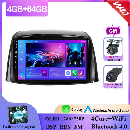 For Renault Koleos 2008 - 2016 Android Car Stereo Unit Multimedia Radio Video Player GPS Wireless Carplay Android Auto No 2din