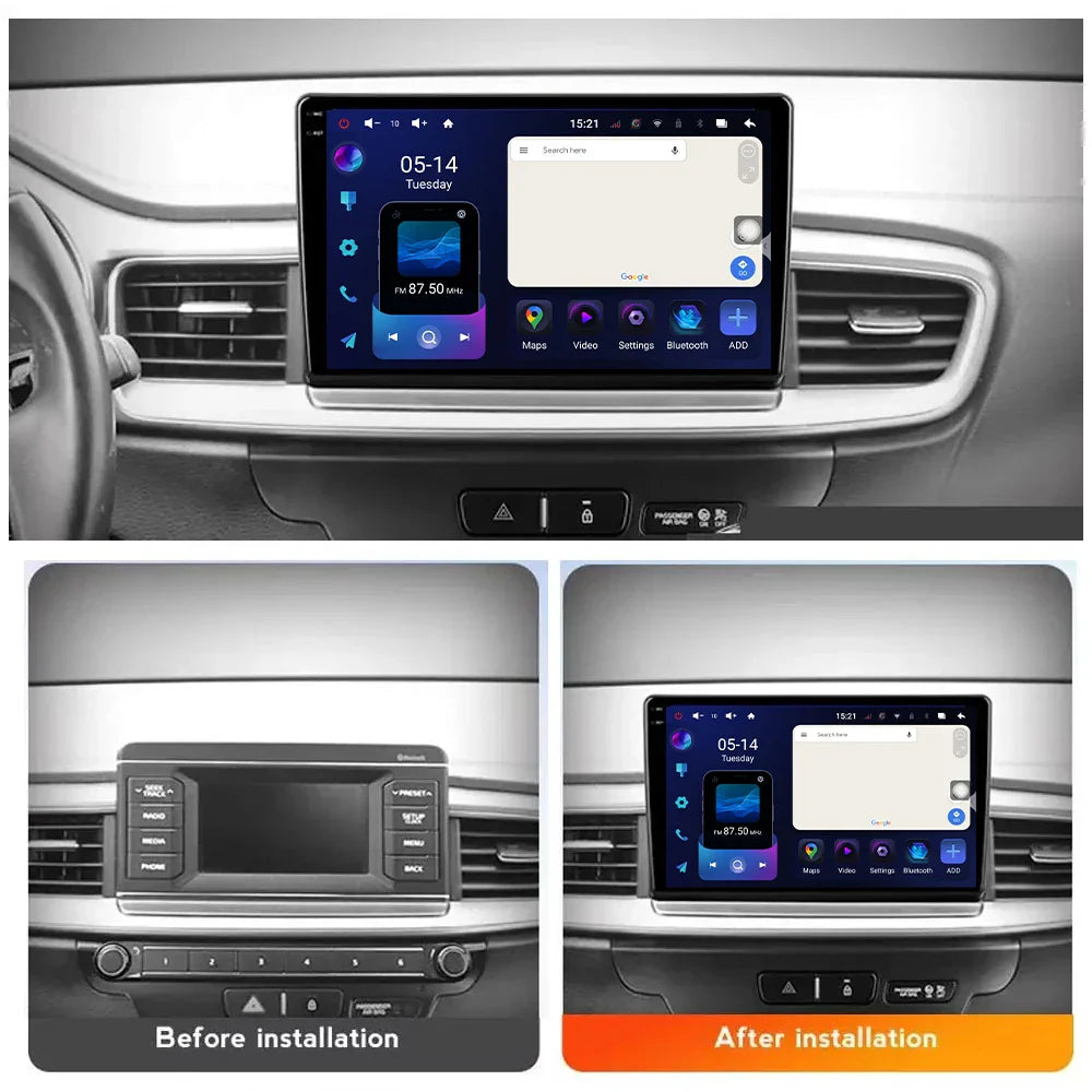 For Kia Ceed 3 CD 2018 - 2020 Auto Radio Android 14 Carplay Video Player 4G GPS Navigation Multimedia WIFI No 2 din 5G BT DVD