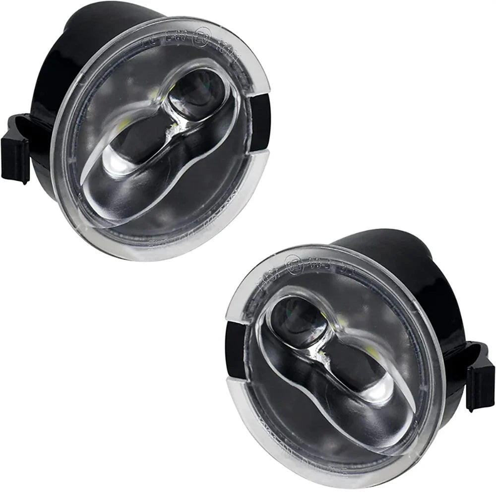 LED Side Mirror Puddle Light Assembly For Ford F150 Ranger Edge Fusion Explorer Expedition Flex Taurus X 6000K White Lights