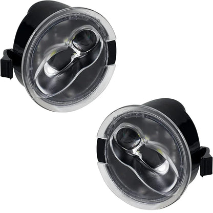 LED Side Mirror Puddle Light Assembly For Ford F150 Ranger Edge Fusion Explorer Expedition Flex Taurus X 6000K White Lights