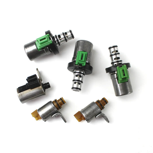 48420K-R 4F27E FN4A-EL 6 PCS 5-Speed Transmission Solenoid Kit Engine Auto Parts For 2000-2012 Ford Focus Mazda 2 3 5 CX-7 MPV