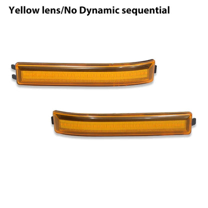 LED Dynamic Side Mirror Turn Signal Lights For Ford F150 F-150 2009-2014 SVT Raptor 2010-2014 Sequential Lamp Blinker Indicator