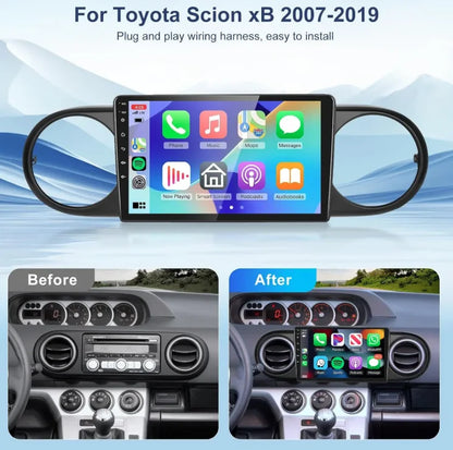 9 Inch Android 13.0 4G+64GB For Scion XB 2008-2015 Car GPS Navigation Multimedia Player Radio Tape Recoder Head Unit DSP Carplay