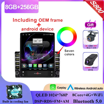 Car Radio Android 14 For Jeep Cherokee 5 KL 2014 - 2018 Auto Multimedia Video Player Navigation GPS carplay No 2din DVD 5G  Wifi