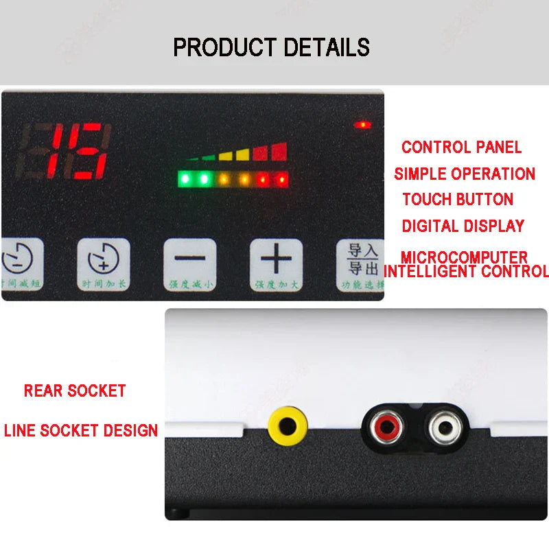 NEW Ultrasonic Face Massager Beauty Device Facial Body Massage Tools Pain Therapy Ultrasound Machine Skin Tightening Anti Aging