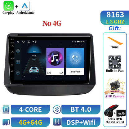 Android 14 Car Radio For Holden Chevrolet Onix Cavalier 2020 2021 Multimedia Wireless BT Carplay Navigation 7862 2K QLED Screen