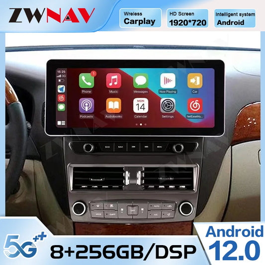 For Lexus LS430 2004 2005 GPS Android 12 Screen Radio Audio Stereo Auto Automotive Multimedia Player Head Unit Carplay Bluetooth