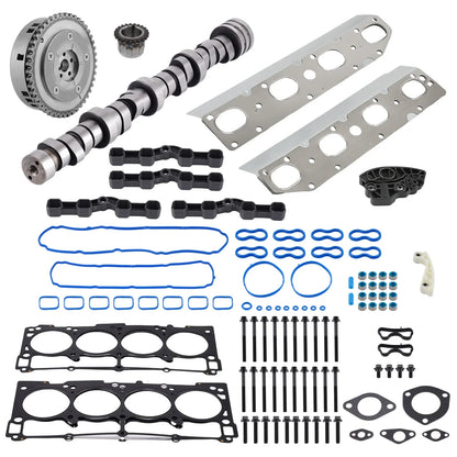 Auto Engine Parts MDS Lifters Rollers Camshaft Kit for Dodge Durango SLT 5.7L V8 VIN: T  for Chrysler 53021728BB for Ram 1500