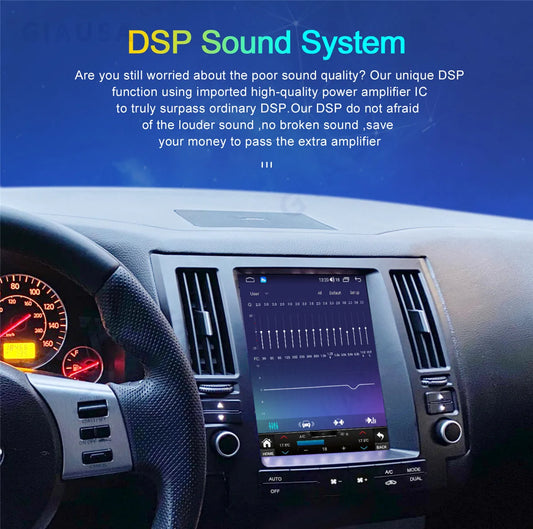 8+256G For Infiniti FX FX35 FX45 2003-2009 Android 12 Car Radio DVD Multimedia Video Player Stereo Auto Navigation GPS 4G WIFI