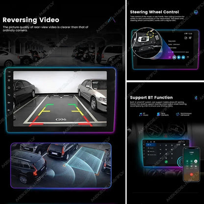 9Inch Android 14 Auto Car Intelligent System Car Radio Multimedia Player Carplay GPS Navigation DSP For Jeep Renegade 2014 -2018