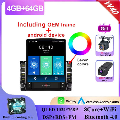 Car Radio Android 14 For Jeep Cherokee 5 KL 2014 - 2018 Auto Multimedia Video Player Navigation GPS carplay No 2din DVD 5G  Wifi