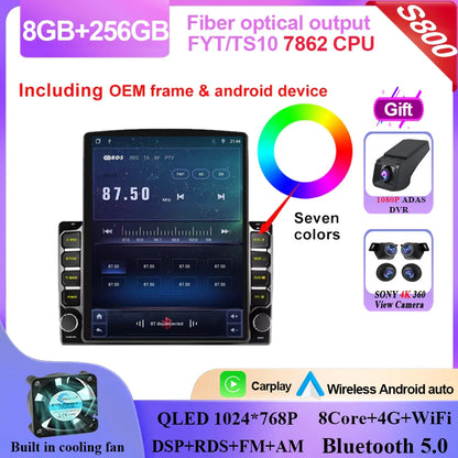 Car Android 14 For Renault Master Nissan NV400 Opel Movano 2010-2021 Navigation Touch Sereen Multimedia Player GPs 2din carplay