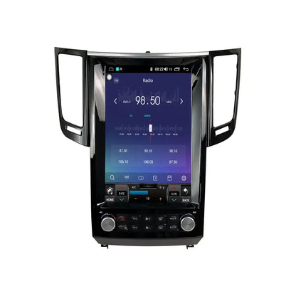 For Infiniti QX70 FX25 FX35 FX37 FX50 2009-2015 Carplay Screen Autoradio Radio Bluetooth Android 13 Multimedia Monitor Stereo