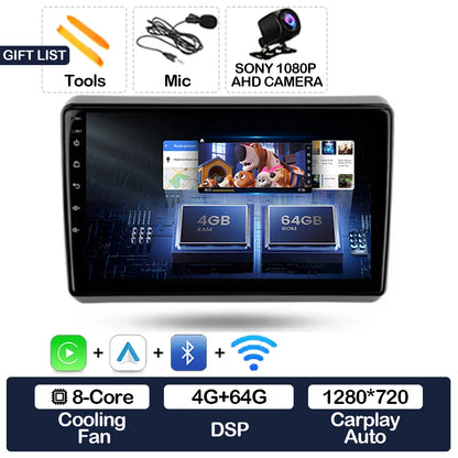 Android 15 Car Radio For Dodge Dart 2012 - 2016 BT Head Unit 4G WIFI Qualcomm GPS NAVI 2DIN Multimedia Video Player QLED LTE 5G