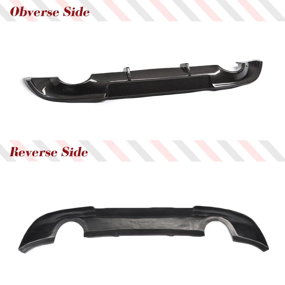 Carbon Fiber/FRP Car Rear Bumper Lip Diffuser for Infiniti G37 G37S Coupe Base Coupe Journey Sedan 2009-2013 No for US Version