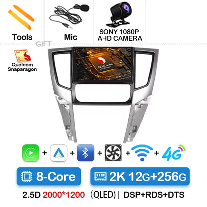 Android 14 Car Radio For Mitsubishi L200 5 2018 - 2021 Multimedia Video Player 4G WIFI Wireless Carplay Auto Head Unit QLED 2DIN