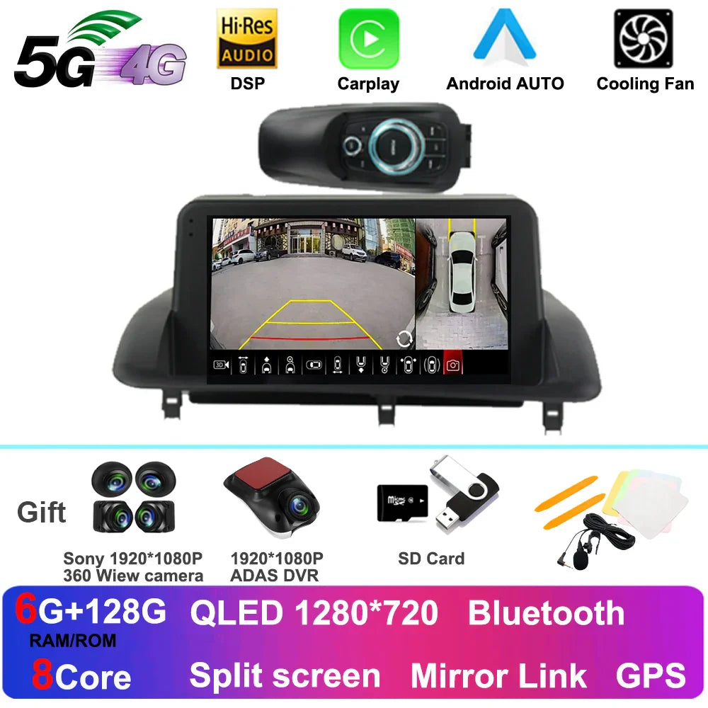 Android 13 For Lexus CT CT200 CT200h 2010-2018 Car 4G Wifi Radio Multimedia Video Player GPS Navigation Stereo Screen DSP QLED