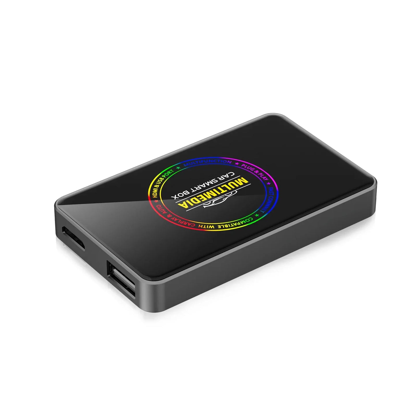 BRUXE 2025 V1 CarPlay Smart Box Android 12 Wireless CarPlay Adapter Android Auto AI Box for Netflix IPTV YouTube