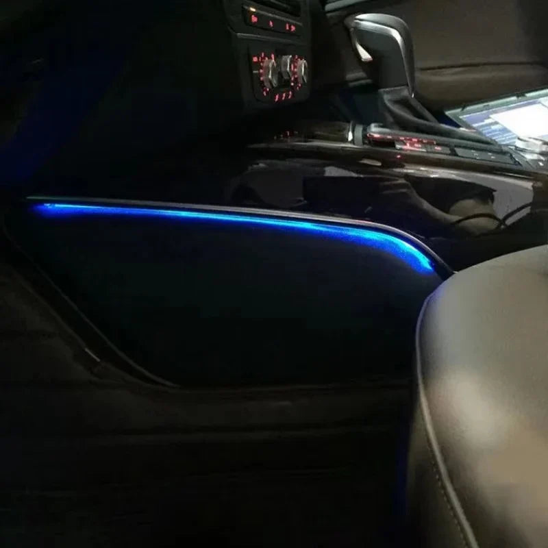 20 in 1 Ambient Lighting Car Kit For Audi A6 RS6 2012-2018 Hidden Built-in Light Strip Dashboard Door Decoration Atmosphere Lamp