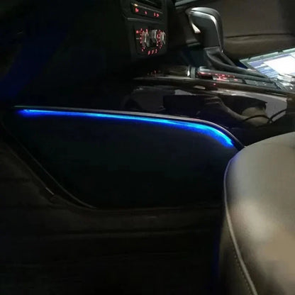 20 in 1 Ambient Lighting Car Kit For Audi A6 RS6 2012-2018 Hidden Built-in Light Strip Dashboard Door Decoration Atmosphere Lamp