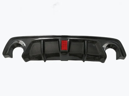 Car Parts Q50 Carbon Fiber Diffuser LED For Infiniti Q50