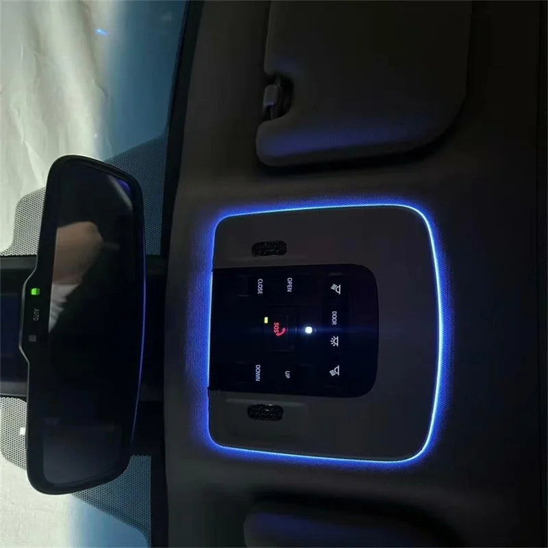 For Toyota Camry 2018-2023 Car LED Roof reading light Interior Decorative Lamp Atmosphere Ambient Light Ice Blue