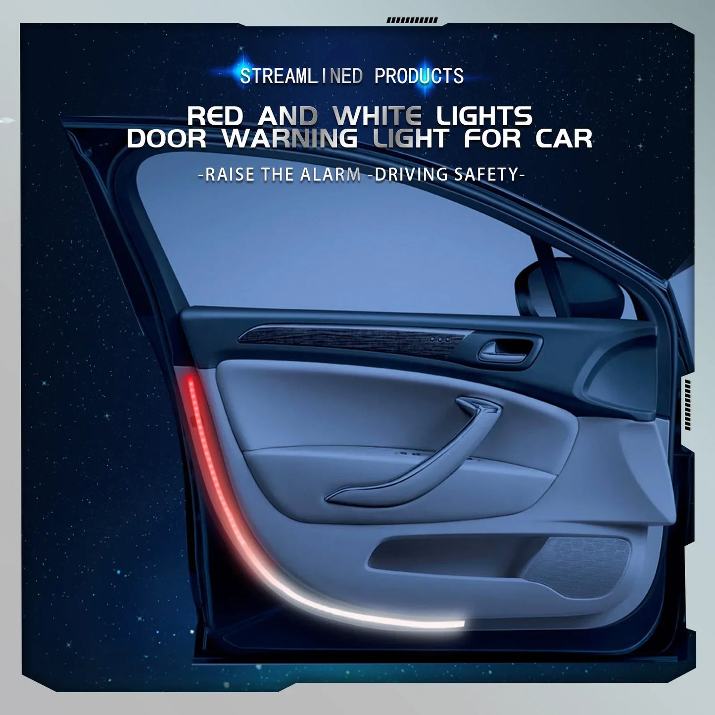 Automatic Led Trunk Light Automatic Sensor Car Trunk Light Strip with Dynamic Flowing Illumination for Universal Fit Easy