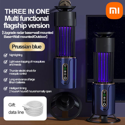 Xiaomi Mosquito Killer Lamp Insect Fly Trap Camping Lantern USB Timing Electric Mosquito Swatter Outdoor Insect Killer Repellent
