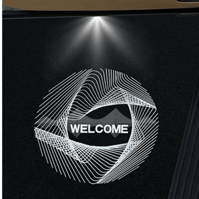 For Byd Equation Leopard 8 2025 Dedicated Door Welcome Light, Door Projection Lighting, Floor Light, Atmosphere Light