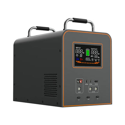 LiFePO4 Portable Power Station 2600W 2048WH Mobile Power Supply Solar Generators 1800W 1024WH Battery Power Storage For Camping