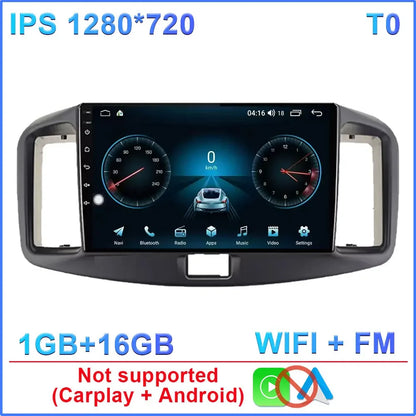 Autoraido For Daihatsu Mira 2013 - 2017 Car Radio Multimedia Video Player Navigation GPS Android 14 Stereo 4G No 2din 2 din dvd