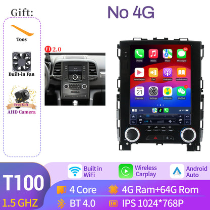 9.7″Android 14 For Renault Koleos Megane 4 Samsung SM6 Talisman 2017-2019 Wireless Apple BT Carplay Car Radio Multimedia