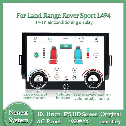 13"For Range Rover Sport L494 Android 13 Multimedia Player Car GPS Radio Wireless Carplay And Android Auto Original Car OEM Menu