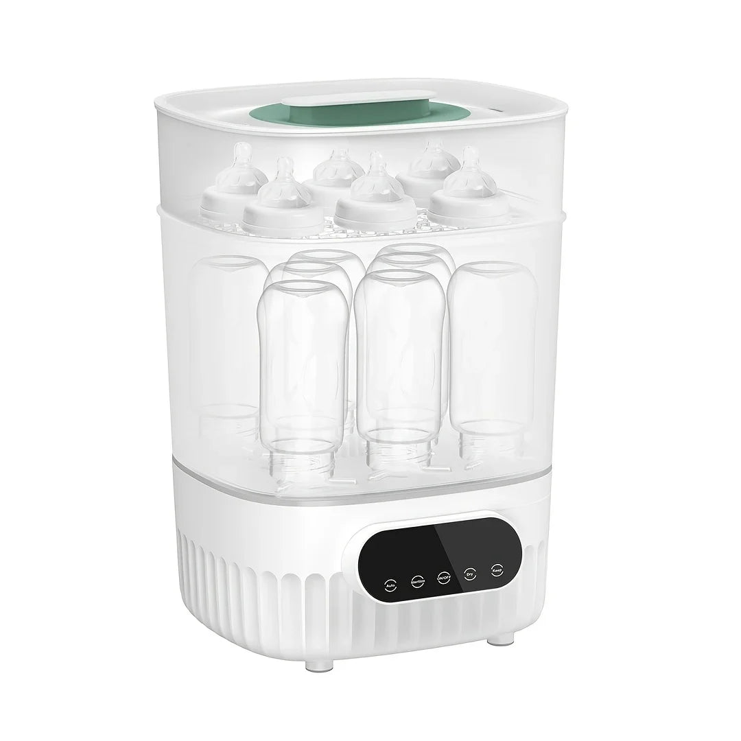 SEJOY Baby Milk Bottles Electric Steam Sterilizer Dryer 2 Layers Adjustable Drying Time Intelligent Control Bottle Sterilization