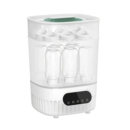 SEJOY Baby Milk Bottles Electric Steam Sterilizer Dryer 2 Layers Adjustable Drying Time Intelligent Control Bottle Sterilization