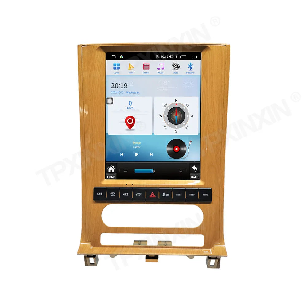 Android 13.0 Auto Multimedia Player Screen For Lincoln Navigator 2010-2013 Carplay Car Radio 12.1 Inch GPS Navigation Head Unit