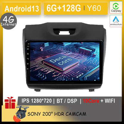 Car Radio Android For Chevrolet Holden S10 TRAILBLAZER COLORADO ISUZU DMAX Auto Navigation Carplay NO 2din DVD Player Stereo