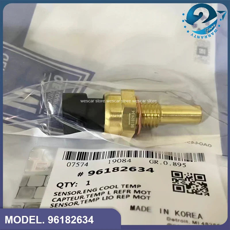 50pcs Coolant Temperature Temp Sensor For Daewoo Chevrolet Cruze Express Cadillac Buick Pontiac GMC Opel Vauxhall OEM# 96182634