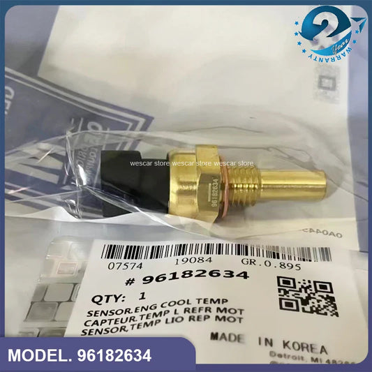 50pcs Coolant Temperature Temp Sensor For Daewoo Chevrolet Cruze Express Cadillac Buick Pontiac GMC Opel Vauxhall OEM# 96182634